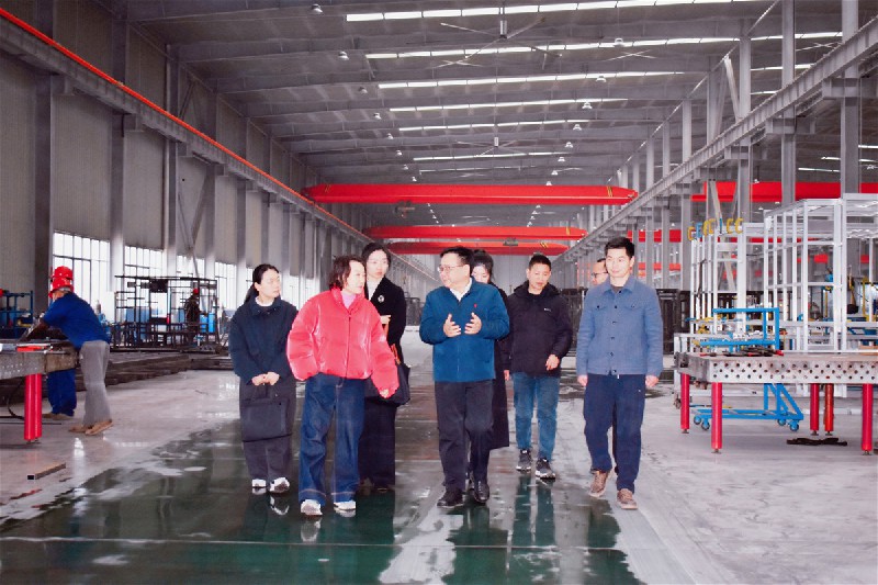 热烈欢迎马荣副市长携市科技局一行莅临湖北博利视察指导工作