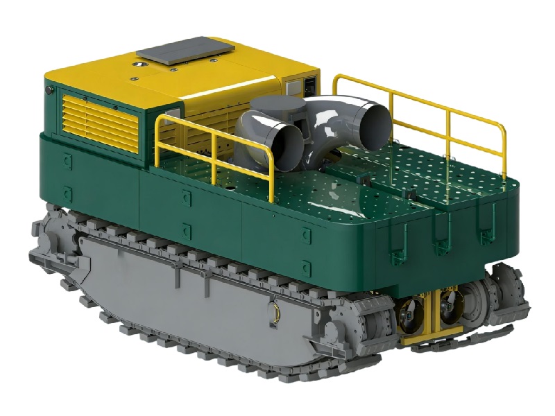 水陆两栖履带式排水机器人